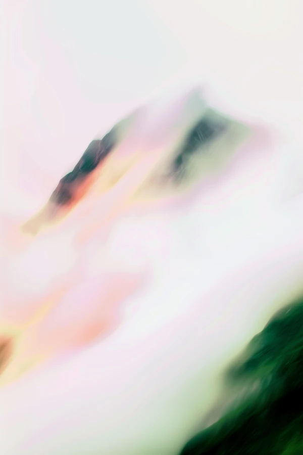 Dreamy Mountain Scene