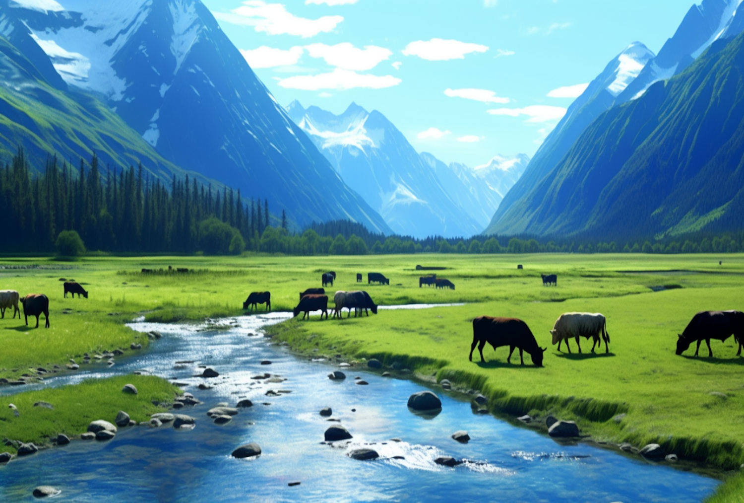 Tranquil Valley Pastoral
