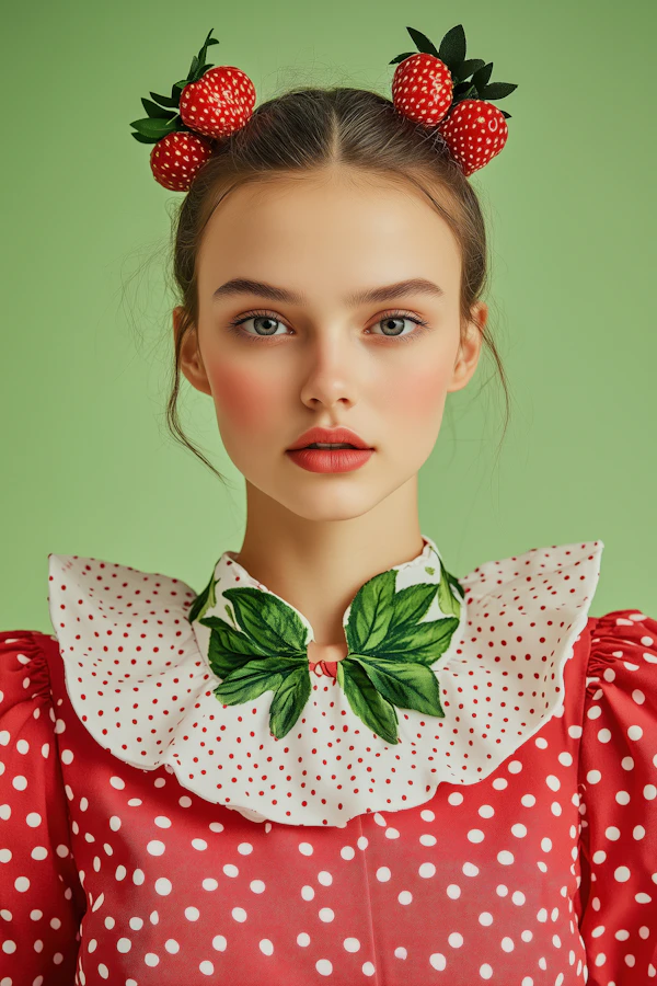 Strawberry-Themed Style