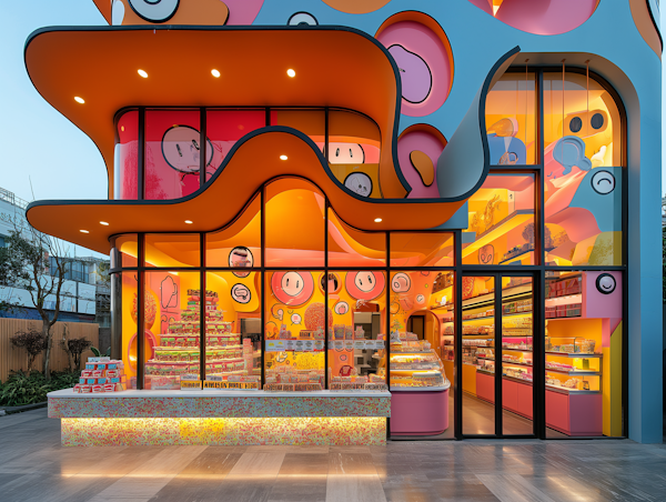 Playful Bakery Storefront