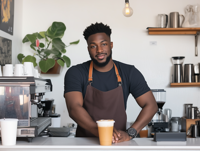 Barista in Coffee Shop