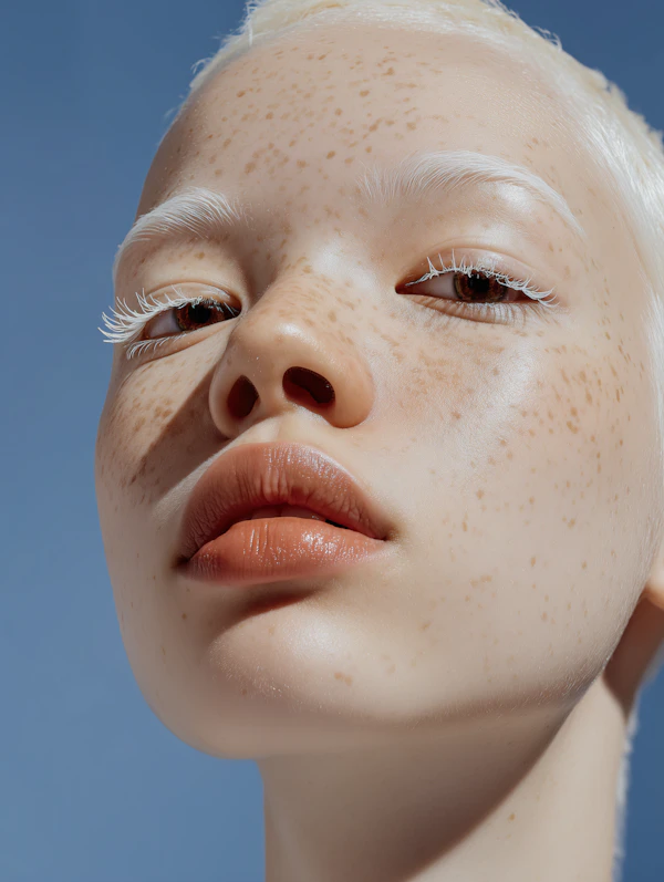 Freckled Portrait