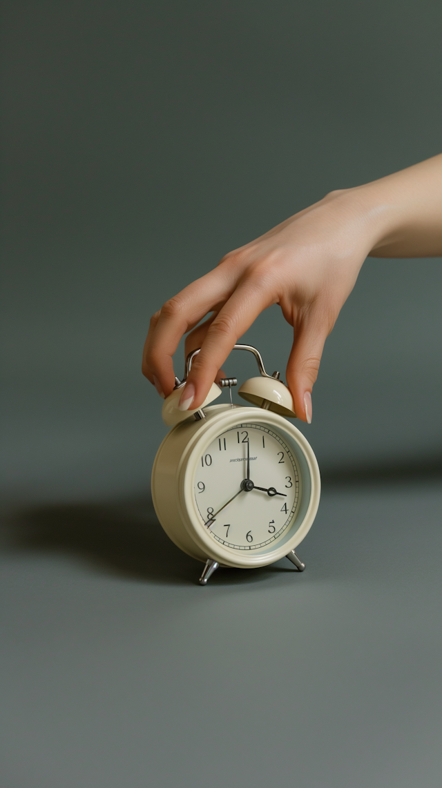 Touching Time - A Nostalgic Alarm Clock Interaction