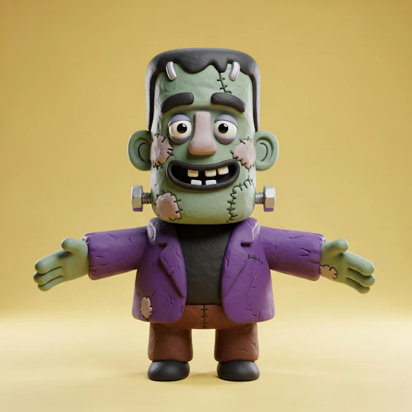 Cartoon Frankenstein