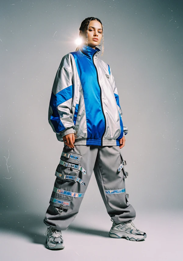 Futuristic Fashion Pose