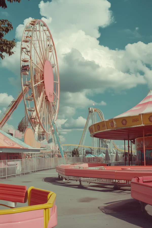 Pastel Amusement Park