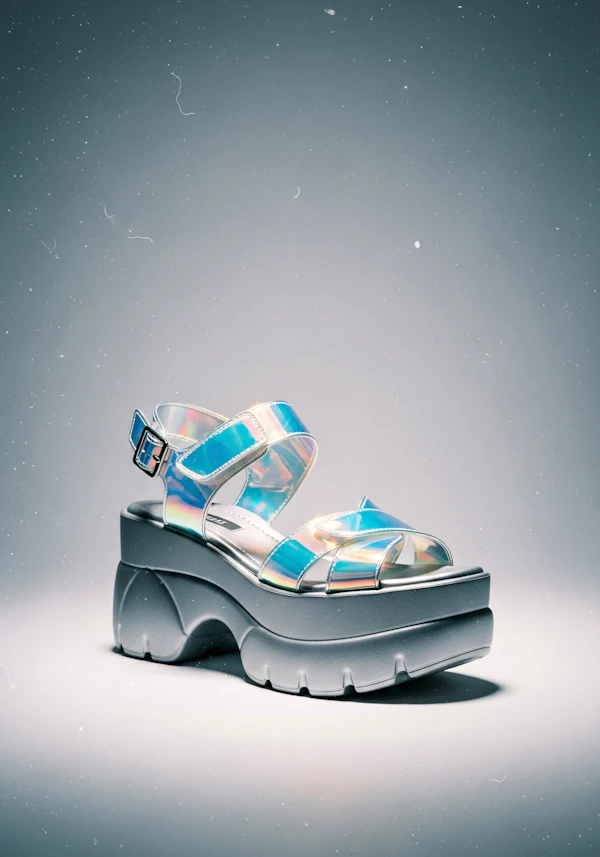 Futuristic Platform Sandal