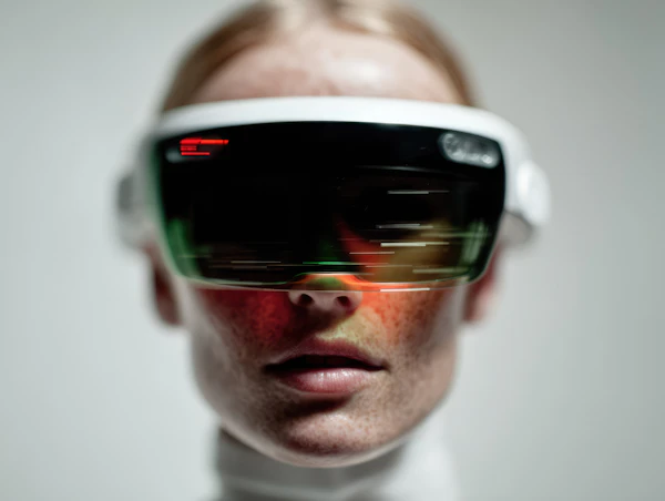 Futuristic AR Glasses