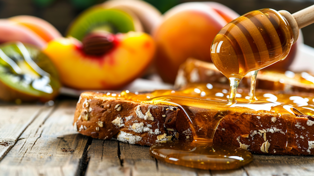 Honey Drizzled Multigrain Bread