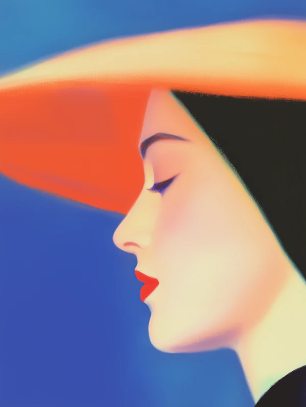 Elegant Woman Profile