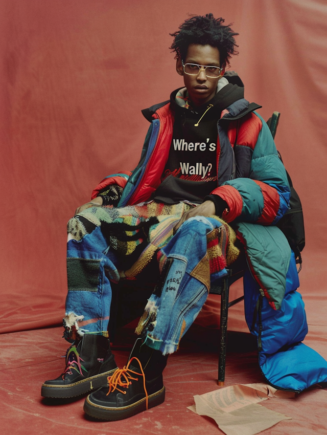 Colorful Streetwear Portrait