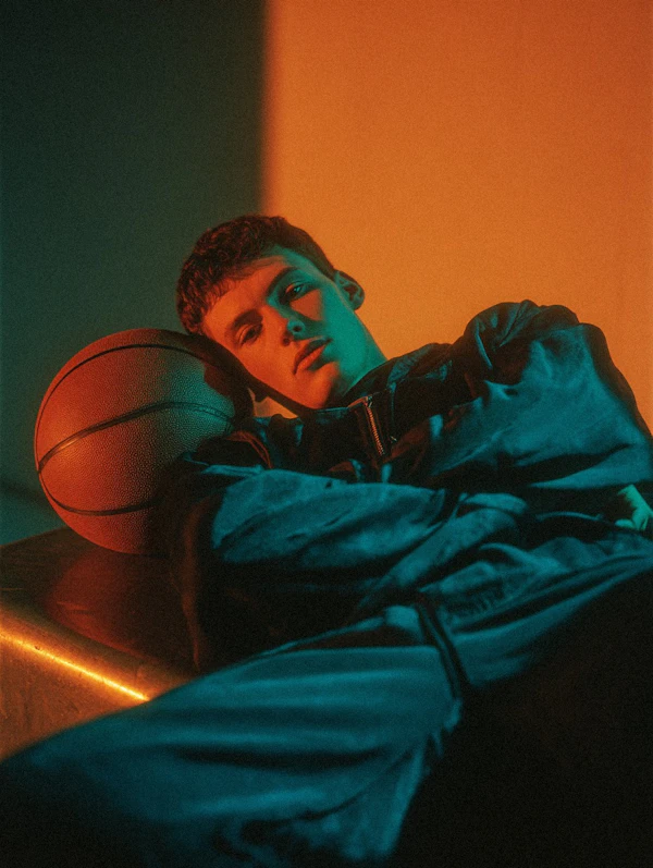 Dramatic Basketball Portrait