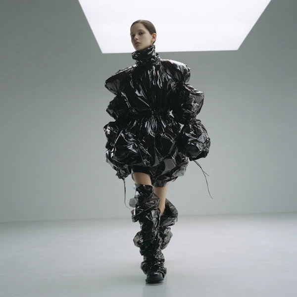 Avant-Garde Fashion Model