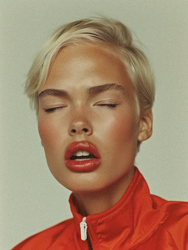Portrait of Blonde Woman