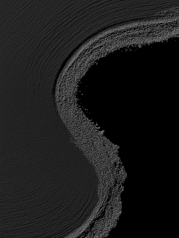 Textured Black Surface