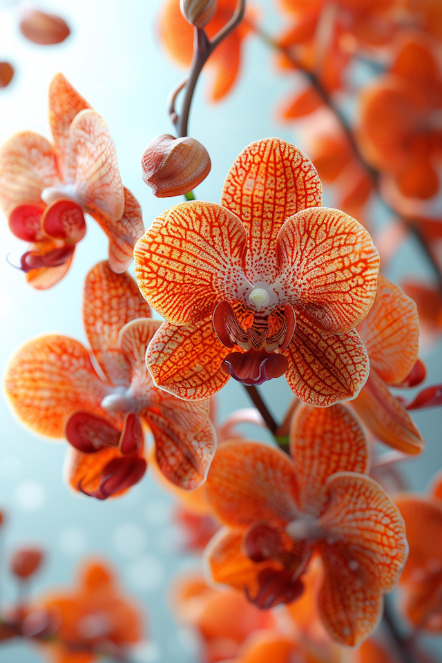 Vibrant Orchid Close-Up