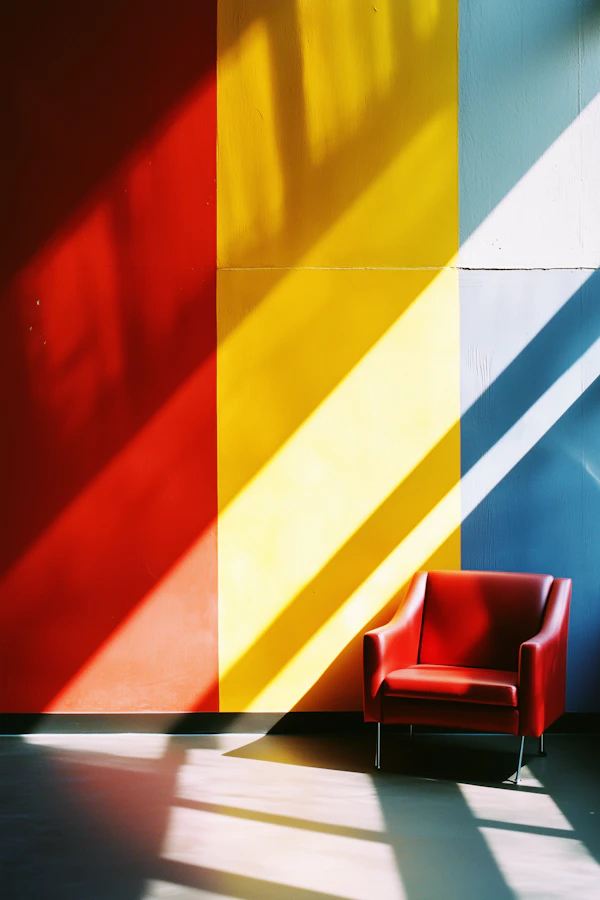 Colorful Armchair Composition