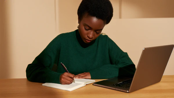 Focused Writing Scene