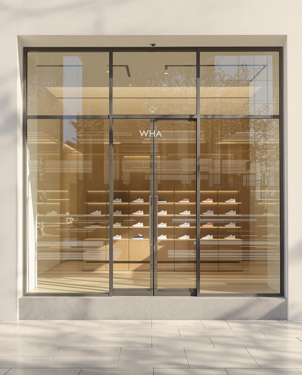 Modern Sneaker Storefront