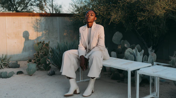 Desert Elegance Portrait