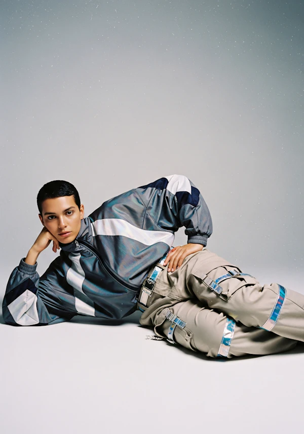 Futuristic Fashion Pose
