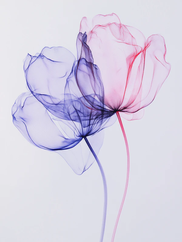 Delicate Floral Artwork