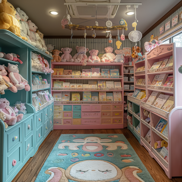 Vibrant Children's Store Interior