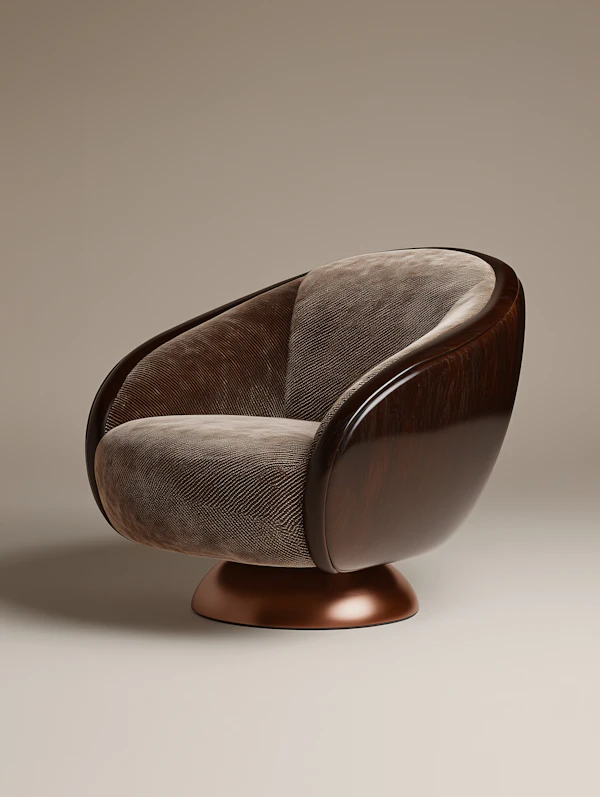 Modern Cocoon Armchair