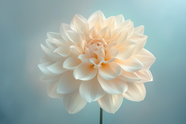 Ethereal Dahlia in Bloom