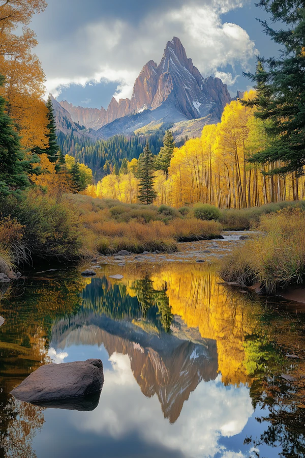 Majestic Mountain Landscape