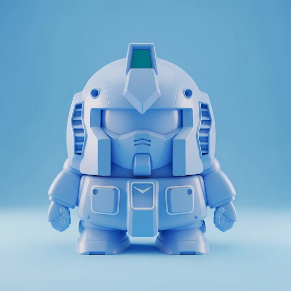 Chibi Robot Rendering