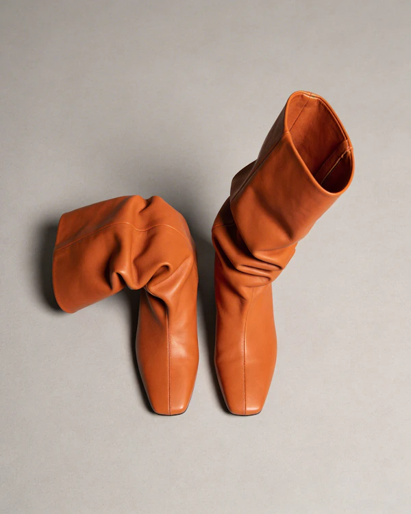 Stylish Orange Boots