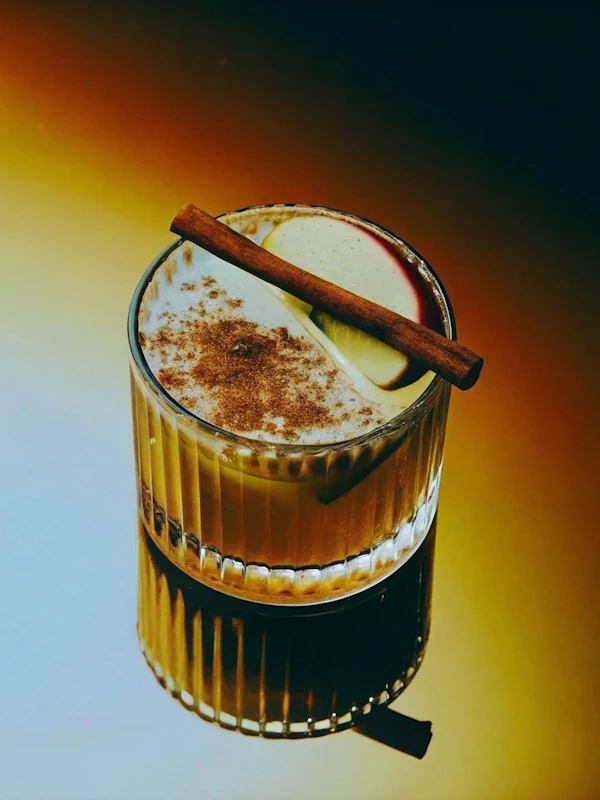 Elegant Autumn Cocktail