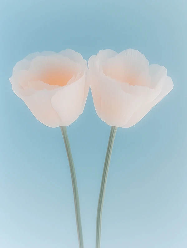 Delicate Translucent Flowers