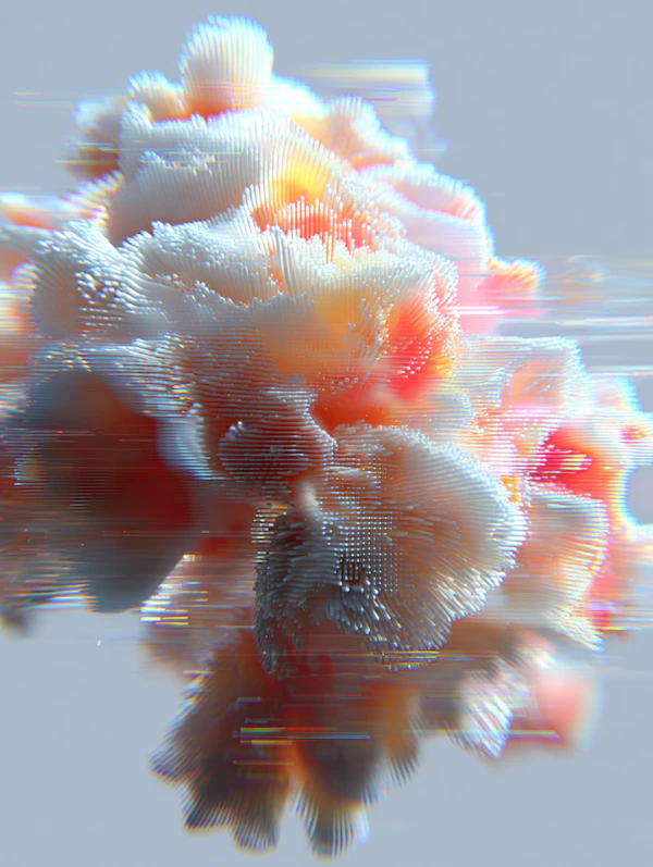 Abstract Digital Cloud