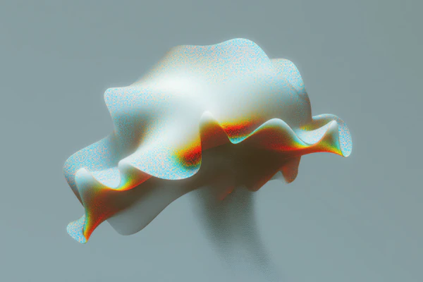 Abstract Flowing Artwork