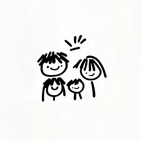 Stick Figure Family