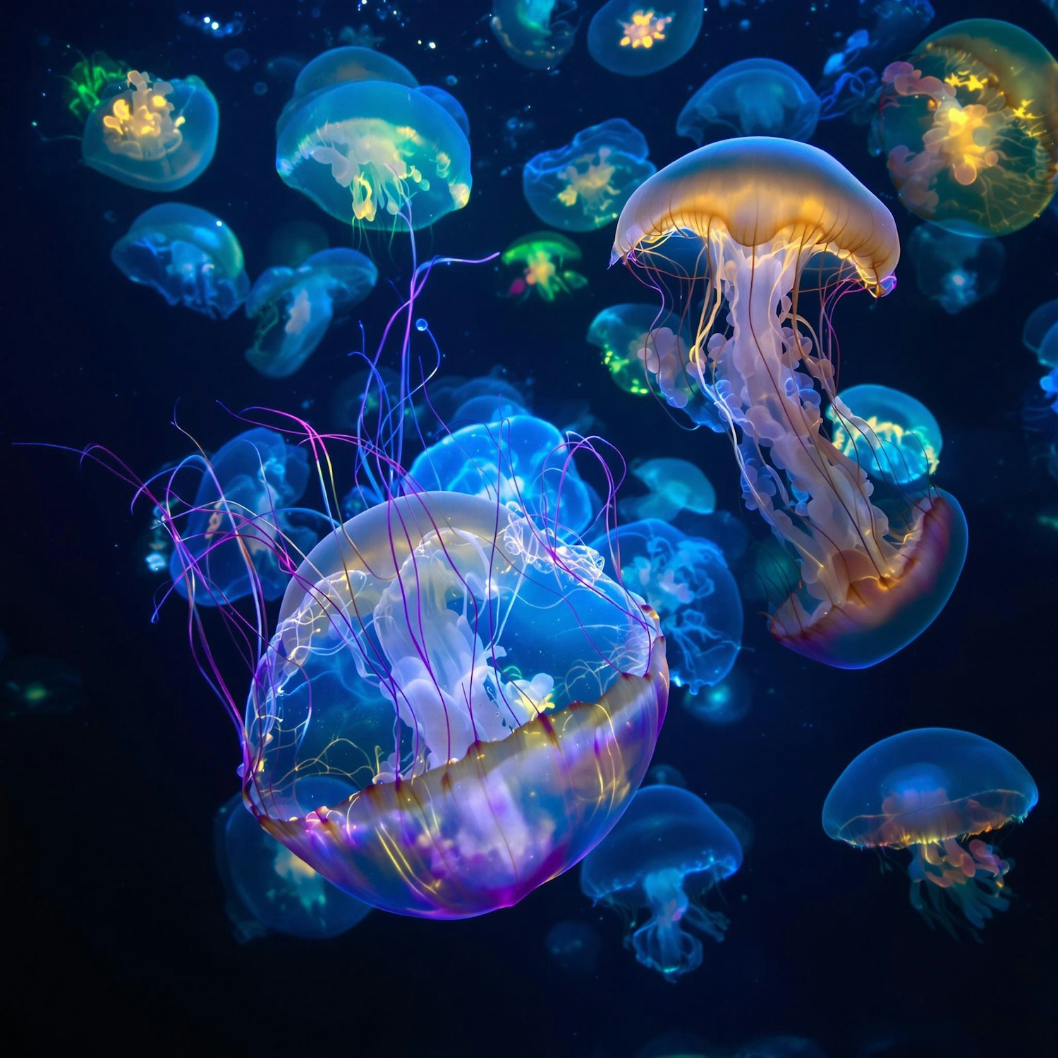 Jellyfish Puns - Cute cartoon jellyfish