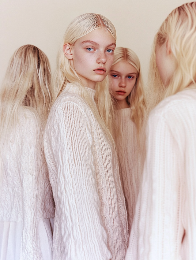 Blonde Unity Portrait