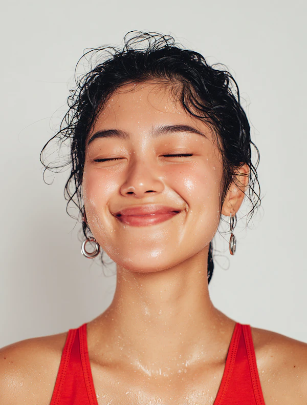 Radiant Smiling Woman