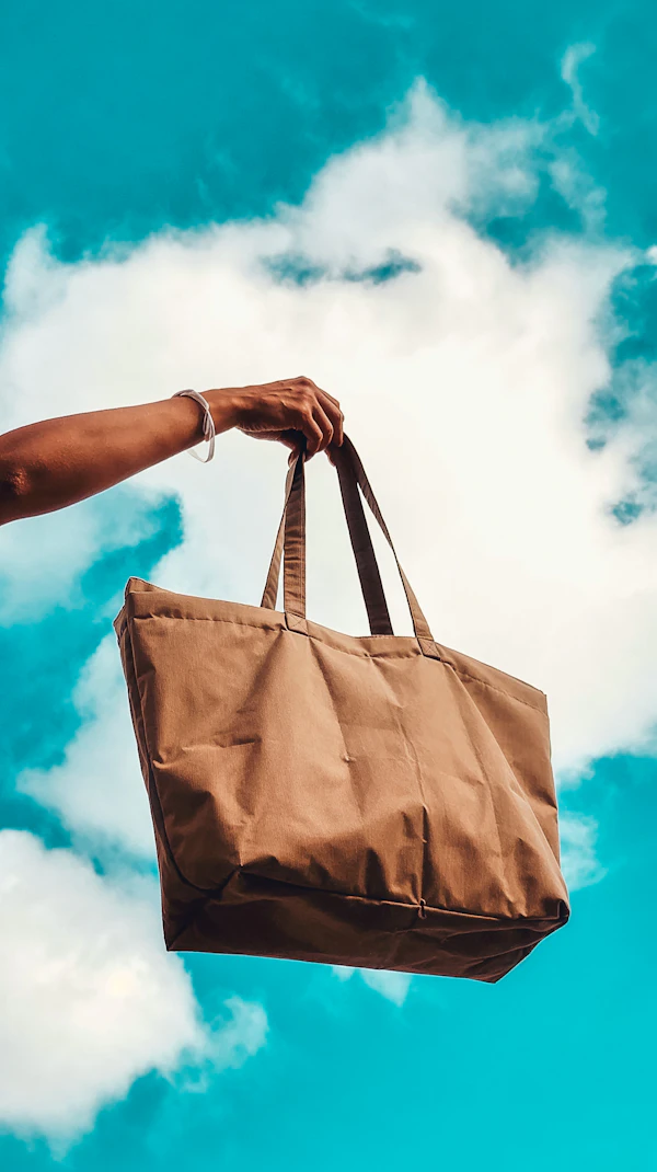 Tote Bag Against Sky