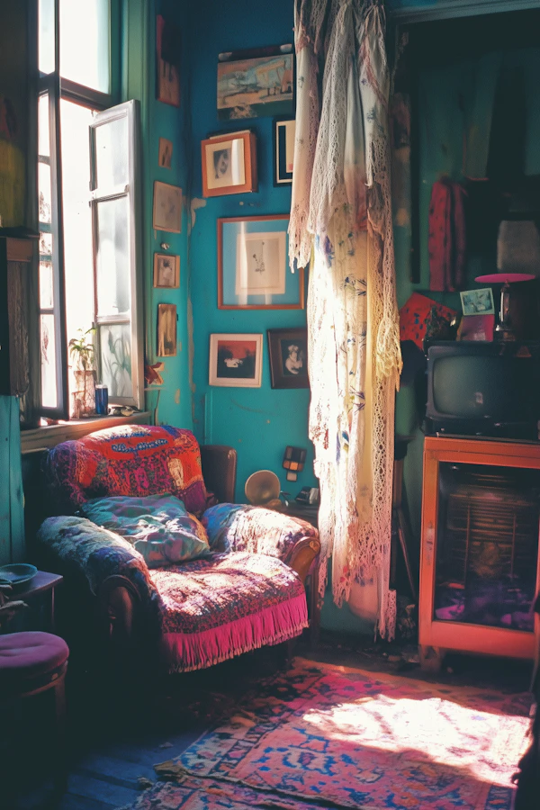 Cozy Eclectic Room