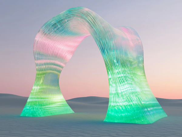 Surreal Desert Arch
