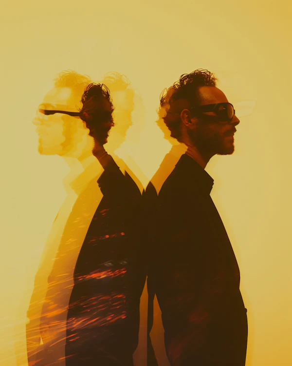 Double Exposure Portrait