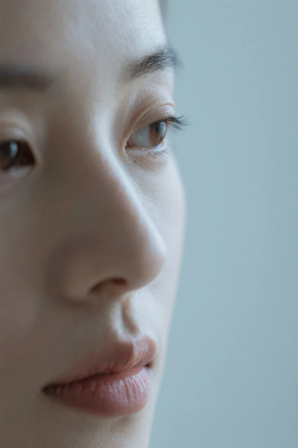 Close-Up Face Portrait