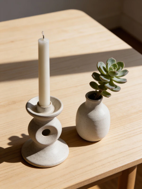 Minimalist Table Scene