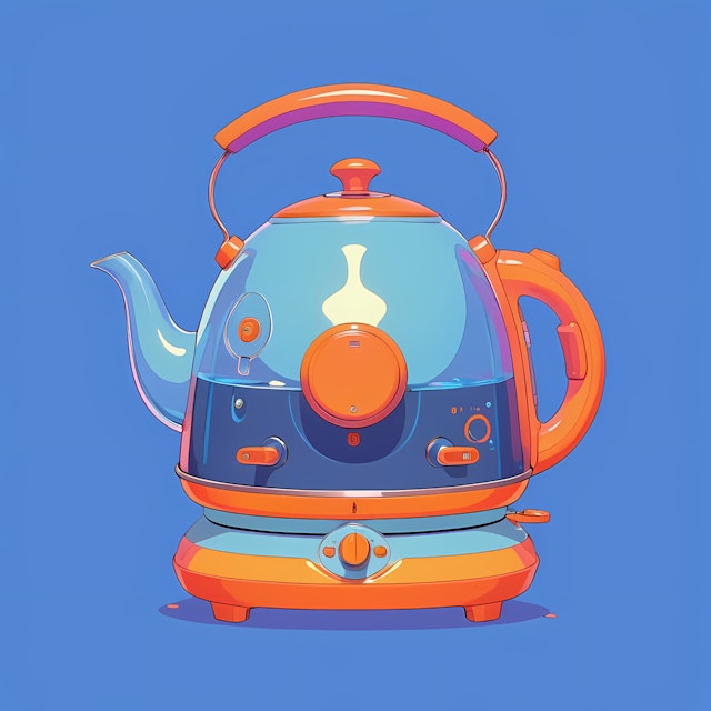 Stylized Electric Kettle