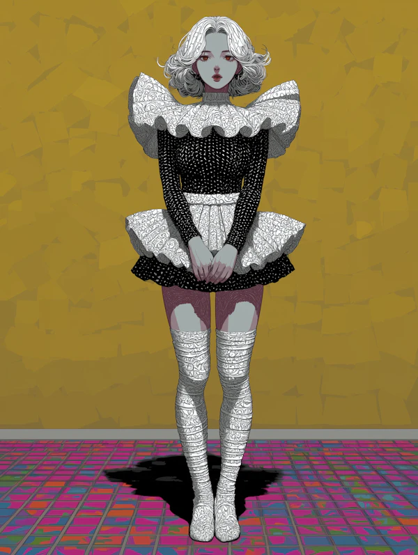 Stylized Woman Portrait
