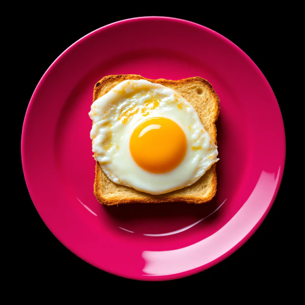 Sunny-Side-Up Toast