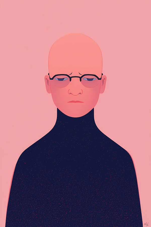 Minimalist Portrait Art